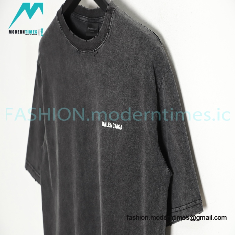 Balenciaga - Monogram Print Short-sleeved T-shirt Balenciaga - Monogram Print Short-sleeved T-shirt